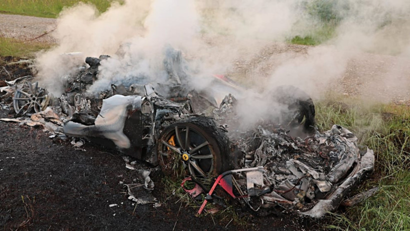 5 milyon TL'lik otomobil küle döndü - Resim : 1