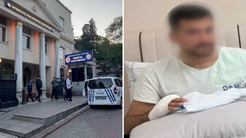 'Bana mı baktın?' kavgası kanlı bitti: Taşlı saldırıya silahla karşılık verdi - Resim : 1