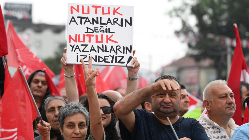 Yasaklara rağmen on binler Bursa mitingindeydi - Resim : 13