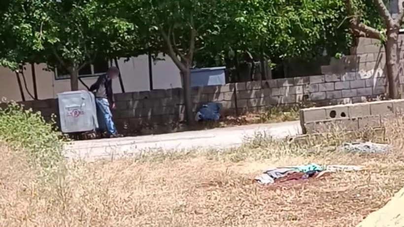 Caddenin ortasına yığılıp kaldılar - Resim : 1