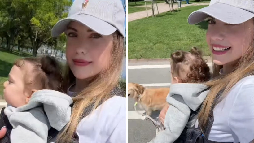 Eda Ece, kızı Mina İpek'in son halini paylaştı - Resim : 1