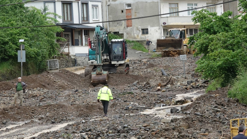 Trabzon'u sel vurdu, bir kişi kayıp - Resim : 1