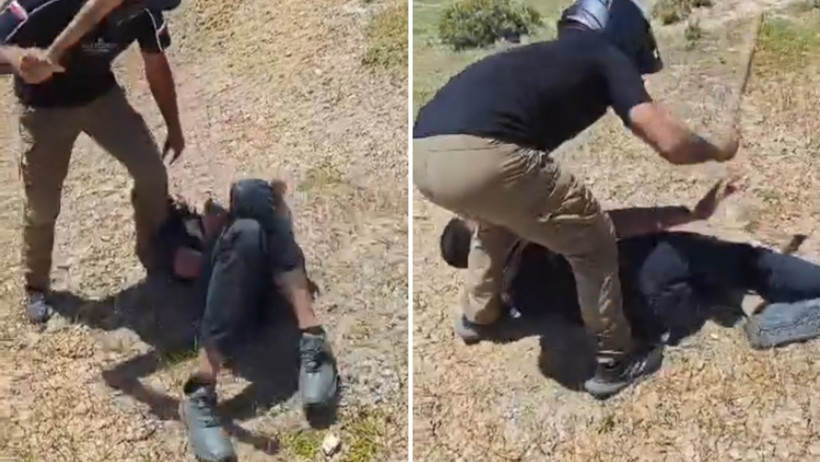 Gençleri dövüp 'yardım ettim' dedi - Resim : 1