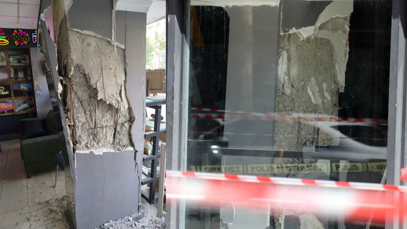 Kolon patladı! Eşyalarını bile alamadan binayı boşalttılar - Resim : 1