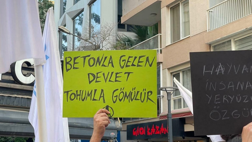 Zeytinlik talan yasasına isyan büyüyor - Resim : 4