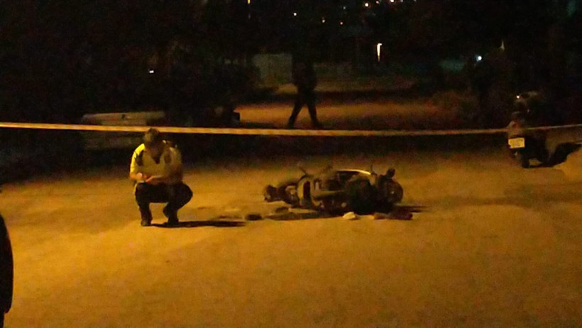 Feci kaza! Baba öldü, 8 yaşındaki oğlu ağır yaralı - Resim : 1