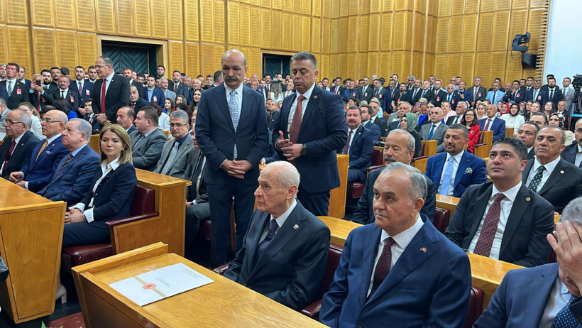 Bahçeli, 147 gün sonra MHP Grubu'nda: İşte ayaktayız, işte buradayız - Resim : 2