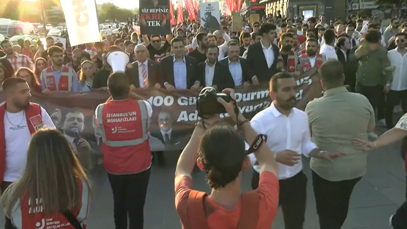 CHP, operasyonun 100. gününde bir kez daha Saraçhane'deydi - Resim : 16