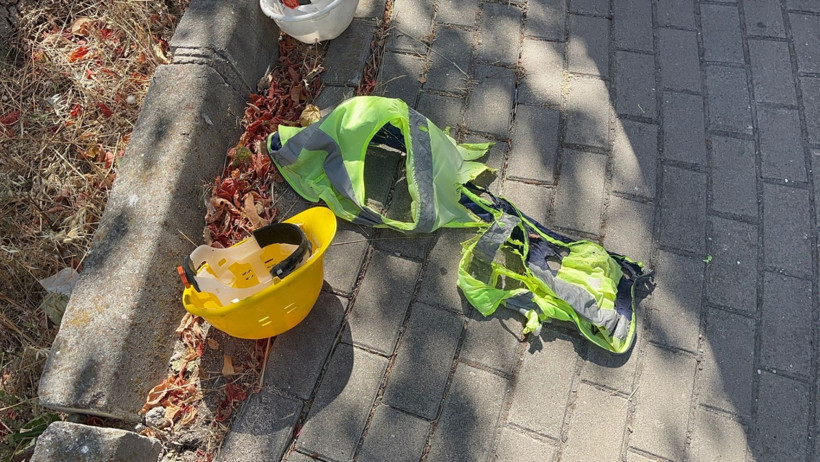 Kazı sırasında doğal gaz hattı borusu patladı: 3 işçi yaralandı - Resim : 1