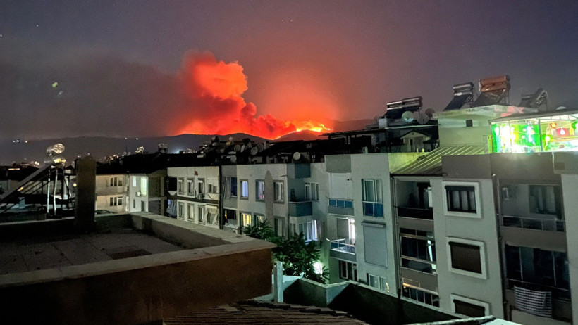 İzmir Ödemiş'teki orman yangınında can kaybı - Resim : 2
