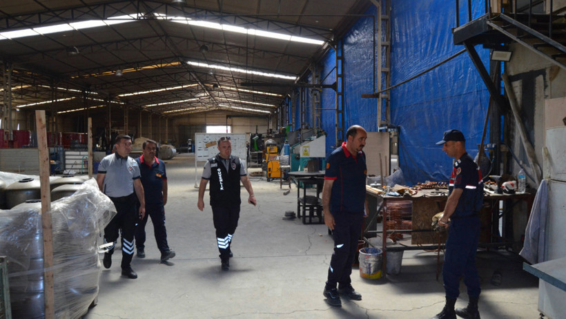 Aksaray'da fabrikada patlama - Resim : 1