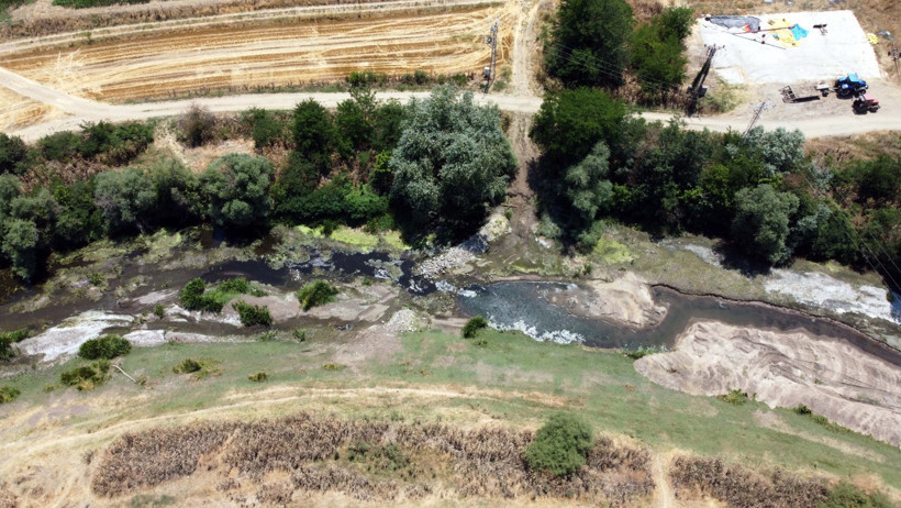 Tunca akmıyor, çiftçi tedirgin - Resim : 2