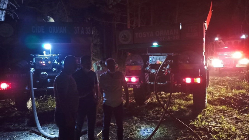 Çankırı'da orman yangını - Resim: 5