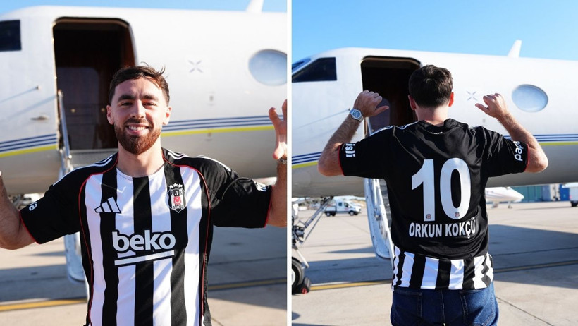 Orkun Kökçü, Beşiktaş'a geldi: Taraftar Serdal Adalı'nın ayağını öptü - Resim : 1