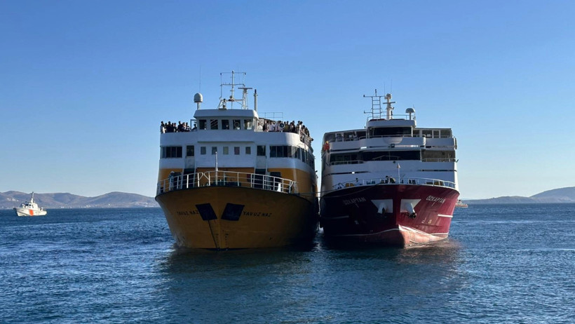 Feribotta korku dolu anlar! 200 yolcu tahliye ediliyor - Resim : 4
