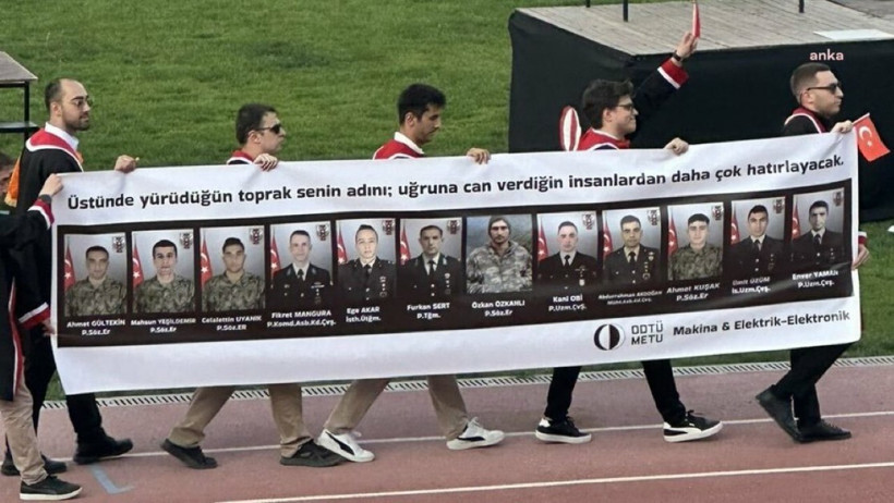 ODTÜ mezuniyeti: Rektör dakikalarca yuhalandı - Resim : 2