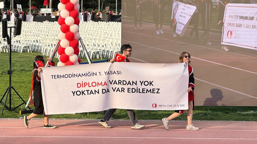ODTÜ mezuniyeti: Rektör dakikalarca yuhalandı - Resim : 4