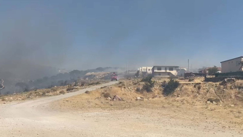 Çanakkale'deki büyük yangından kahreden fotoğraflar - Resim: 6