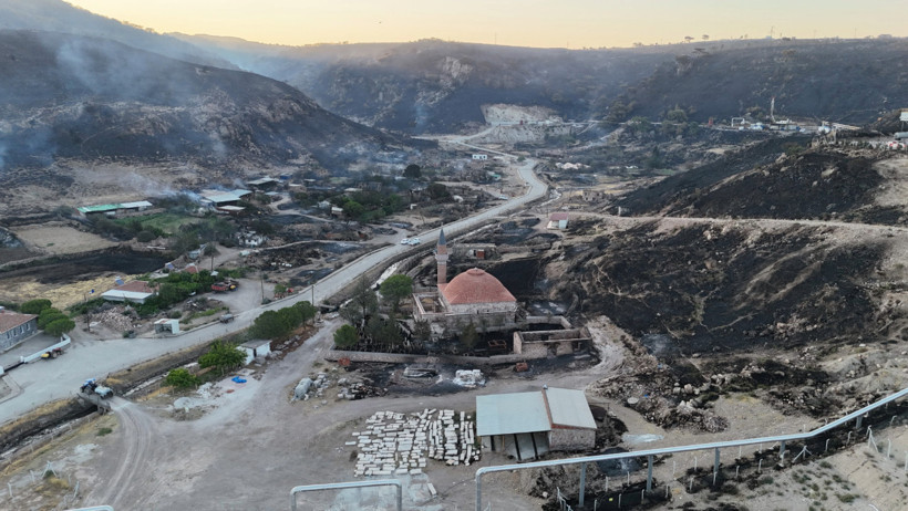 Tekirdağ yangını yayılıyor - Resim : 6