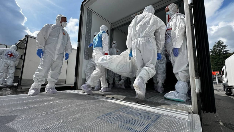 Savaşın asıl yüzü: Yüzlerce cenaze balık istifi teslim edildi - Resim : 1