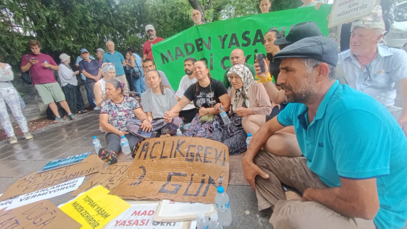 Meclis önünde zeytinlik nöbeti: Kurtulmuş'la görüşene dek gitmiyoruz - Resim : 1