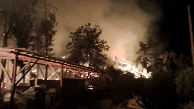 Bilecik’te bir yangın daha... 95 küçükbaş telef oldu - Resim : 2