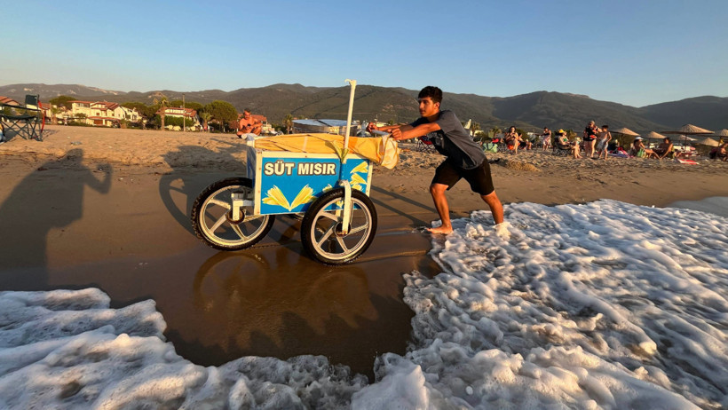 Denizin dalgaları, Samet’in hayallerini durduramıyor - Resim : 1