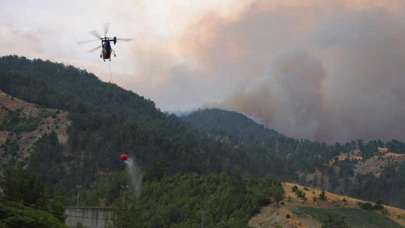 Bir yangın da Kahramanmaraş'ta çıktı - Resim : 1