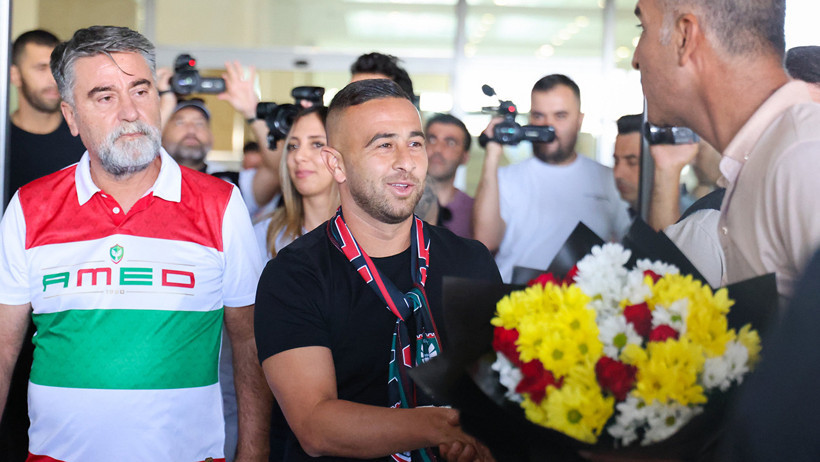 Amedspor'a tanıdık İsrailli: Havalimanında karşılama - Resim : 1