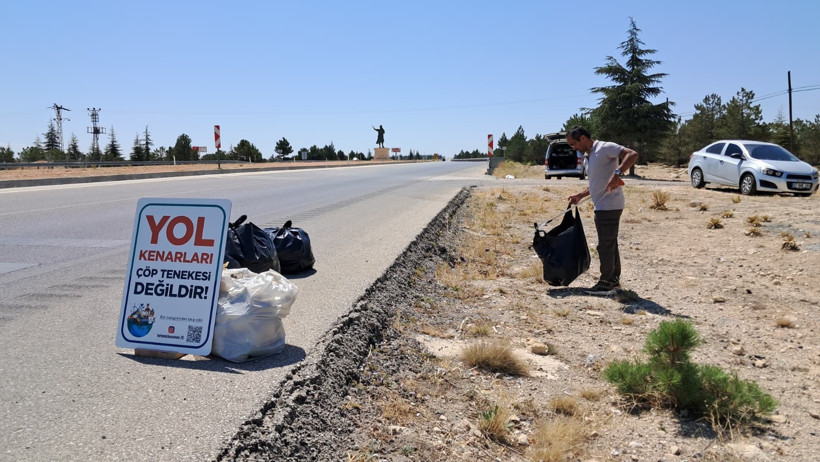 6 yılda 10 bin poşet çöp topladı - Resim : 1