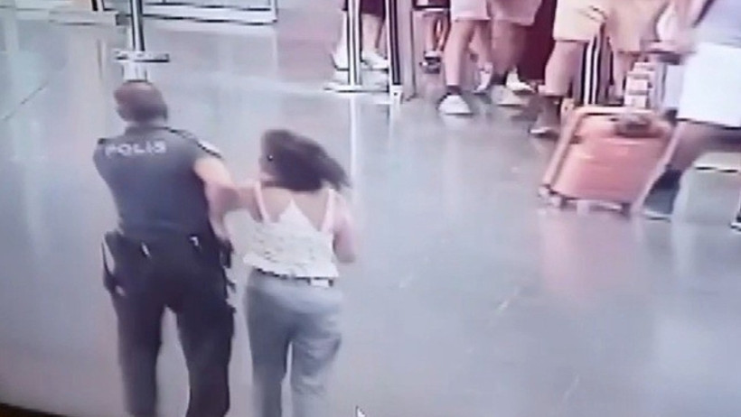 Valiz kavgası! Terminali ayağa kaldırdı - Resim : 2