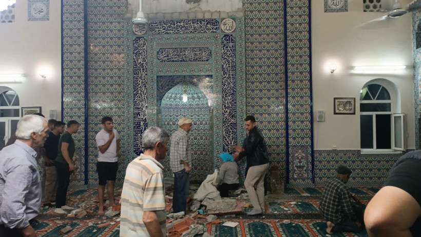 Balıkesir depreminde ikinci can kaybı! Camide inceleme yaparken öldü - Resim : 1