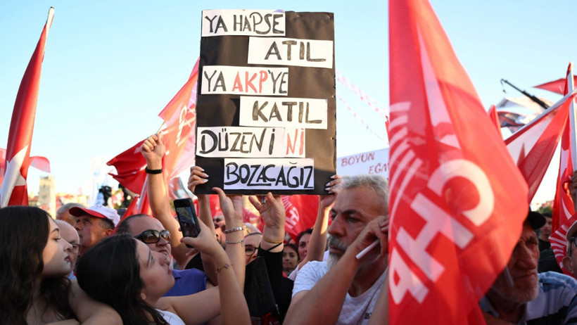 Operasyonların gölgesinde miting! 'Millet İradesine Sahip Çıkıyor' - Resim : 2