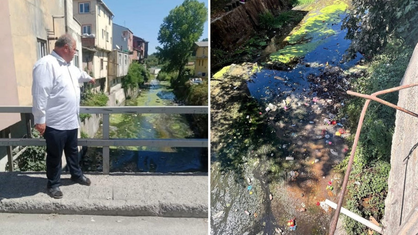 Mollabey Deresi çöplerle doldu, köylüler tepkili - Resim : 1