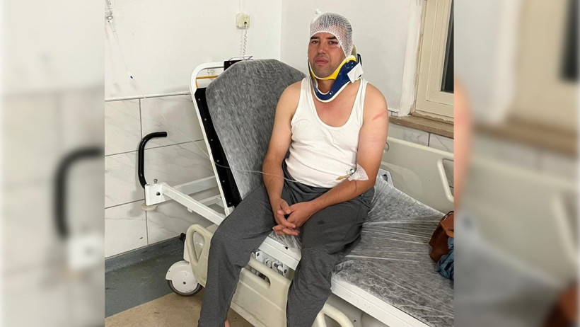 Yangından dönüyorlardı... Arazöz devrildi: 2 işçi yaralandı - Resim : 2