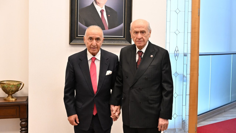 Hikmet Çetin’den Bahçeli’ye ziyaret - Resim : 1
