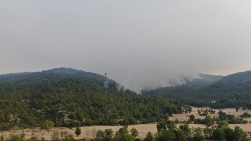 Kastamonu'da yangınlarla mücadele devam ediyor - Resim : 1