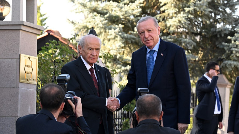 Erdoğan’dan Bahçeli’ye ziyaret - Resim : 1