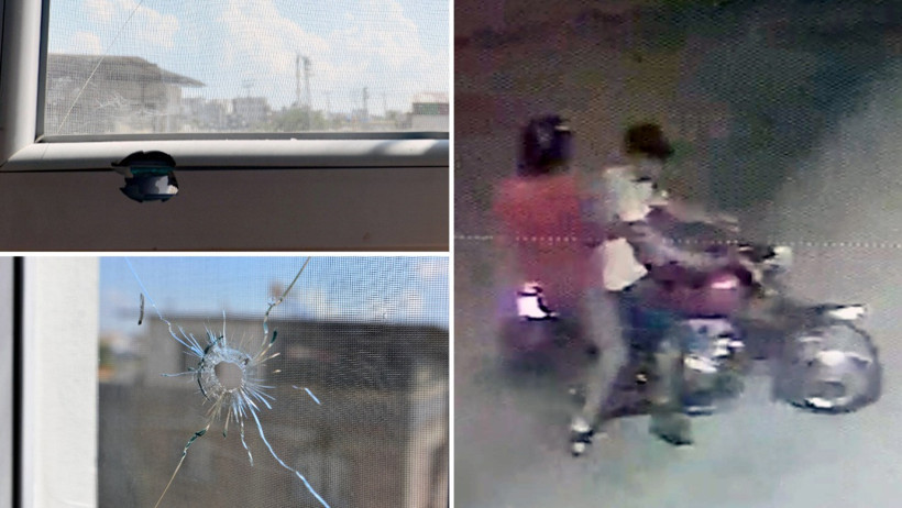 Motosikletli saldırganlar, 3 çocuğun bulunduğu eve kurşun yağdırdı - Resim : 2