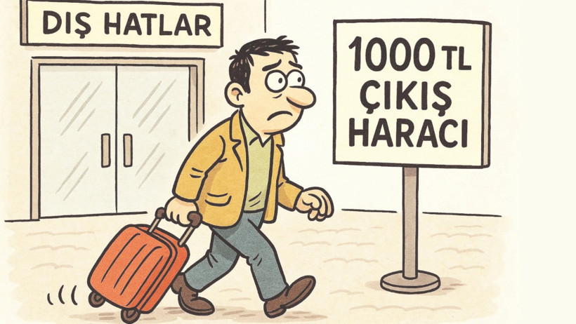 Yurt dışına çıkış haracı! - Resim : 1