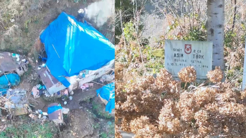 Şehit oğlundan ayrılmamak için harabe evde yaşam mücadelesi veriyor - Resim : 2