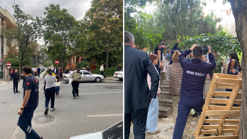 Restorandaki yangın, yanındaki kreşte paniğe neden oldu - Resim : 1