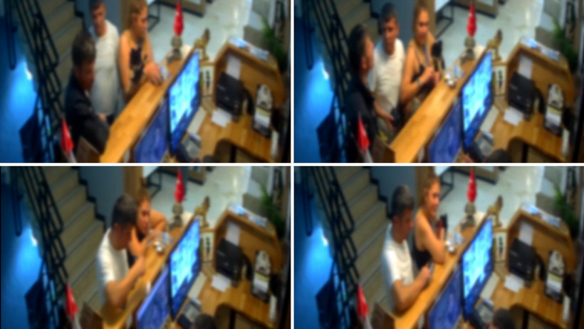 Otelde ölü bulunan Elif’in son görüntüleri ortaya çıktı: Eşi tutuklandı - Resim : 3