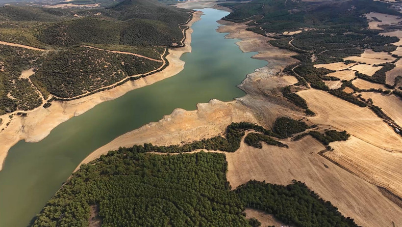 Keşan'da baraj kurudu: İlçenin su ihtiyacı kuyulardan karşılanıyor - Resim : 3