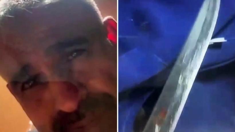 Bıçaklı videoyla ayrıldığı kadını tehdit etti: Kaç kaçabilirsen - Resim : 1