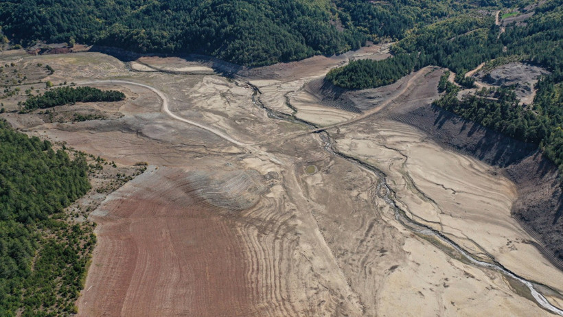 Barajdaki doluluk oranı yüzde 1'in de altına düştü - Resim : 1
