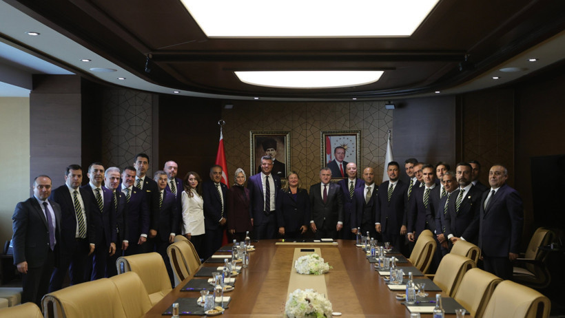 Sadettin Saran, Bakan Osman Aşkın Bak ile görüştü - Resim : 2