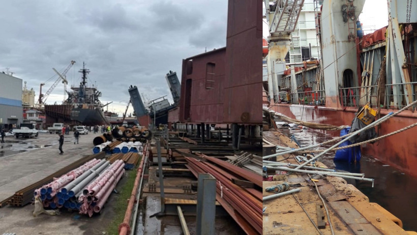 Tuzla'da gemi yan yattı: Ölü ve yaralılar var - Resim : 2