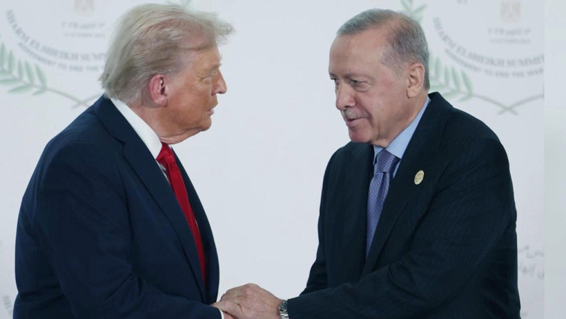 Mısır'da 'Barış Zirvesi' Trump'tan Erdoğan'a: Bu adamı seviyorum - Resim : 1