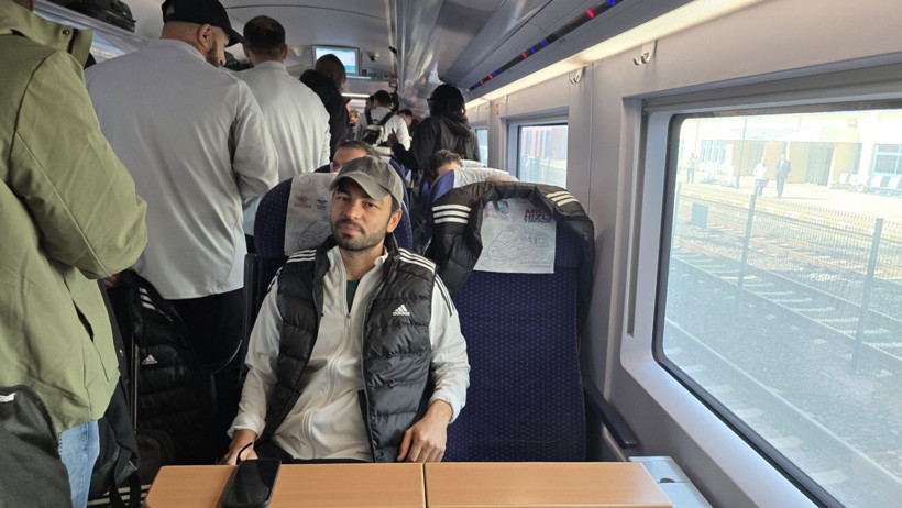 Süper Lig ekibi deplasmana trenle gitti! - Resim: 4